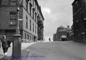 Burslem, Alcocks works, Hilltop, July 1954